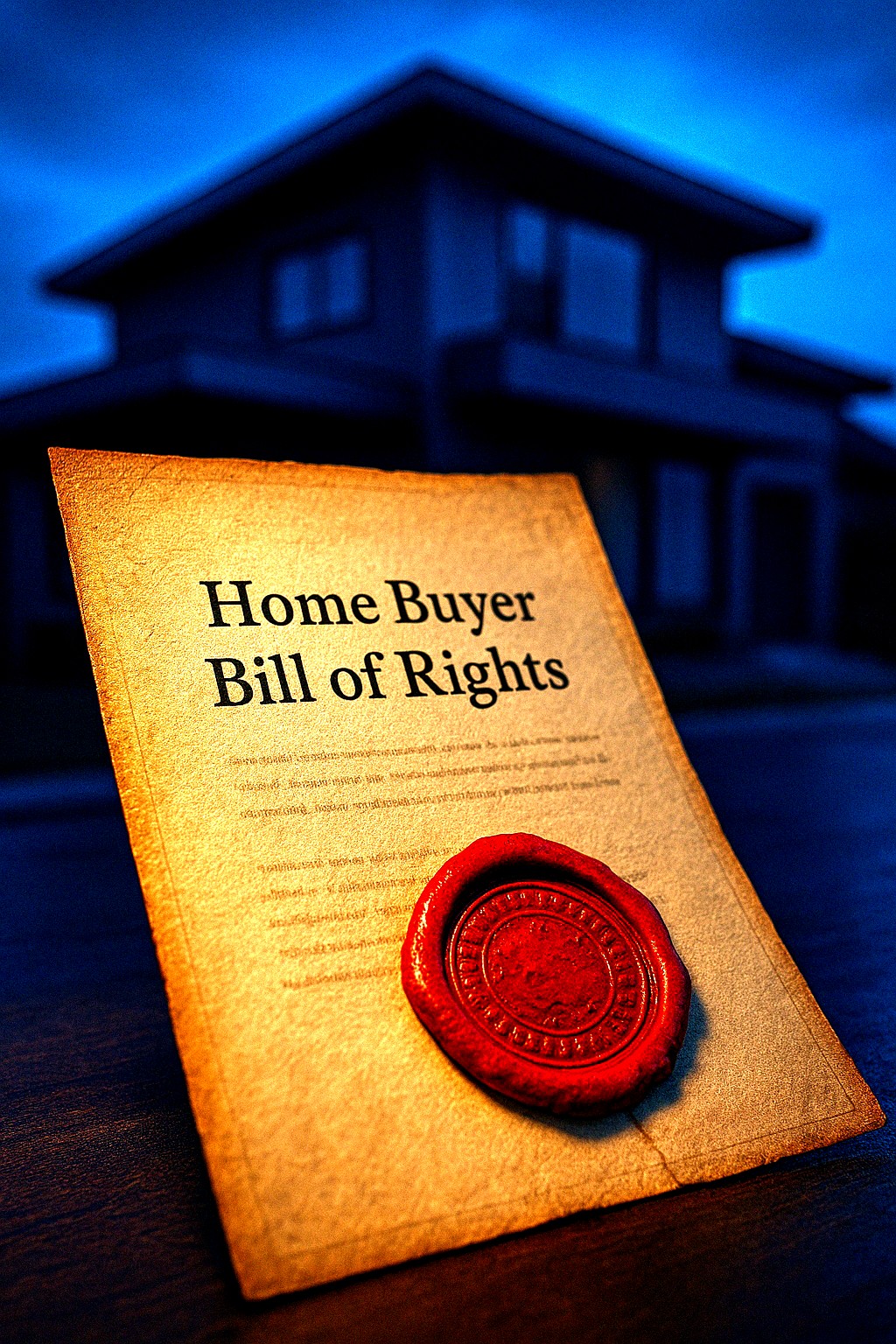 The Home Buyer Bill of Rights