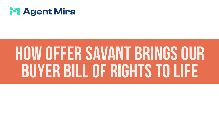 How Offer savant brings our buyer bill of rights to life